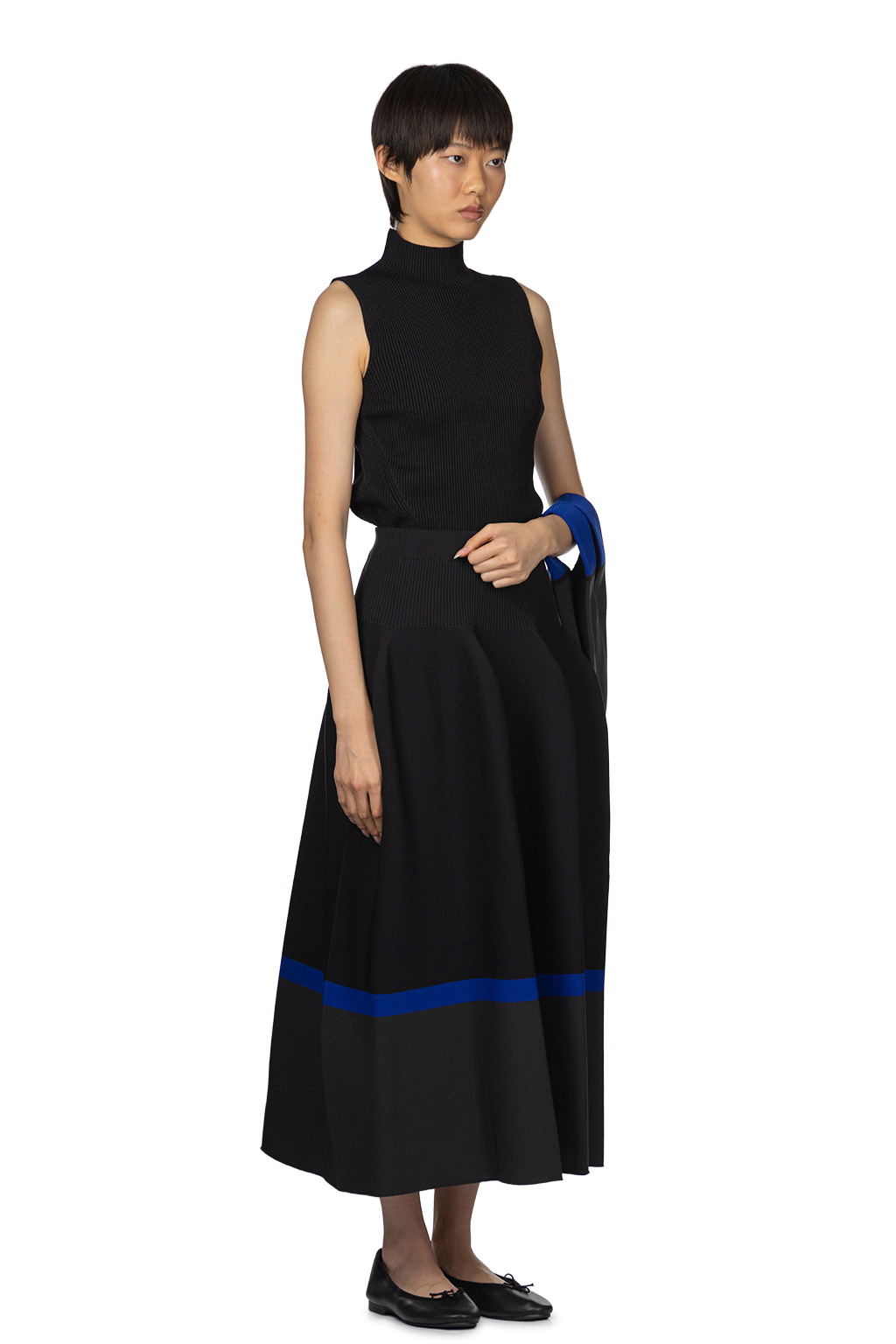 CFCL - Pottery Skirt - Black Multi